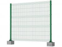 Заборные секции из сварной сетки серии "Оптима лайт"