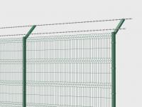 Столб под бетонирование для установки штанг безопасности