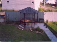 Металлокаркас металлической беседки