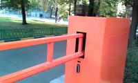 Шлагбаум для парковки торгового центра