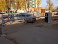 Антивандальный шлагбаум под проезд 6 метров