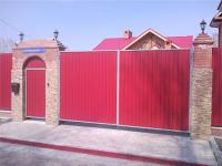 Ворота из профнастила ВП-01, ширина 3м