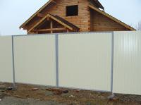 Ворота из профнастила ВП-01, ширина 5м