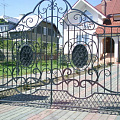 Кованые ворота в Киселёвске от компании Ареан-Сибирь